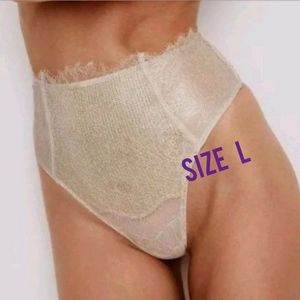 VS Pink Dream Angels High Waist Thong Panty